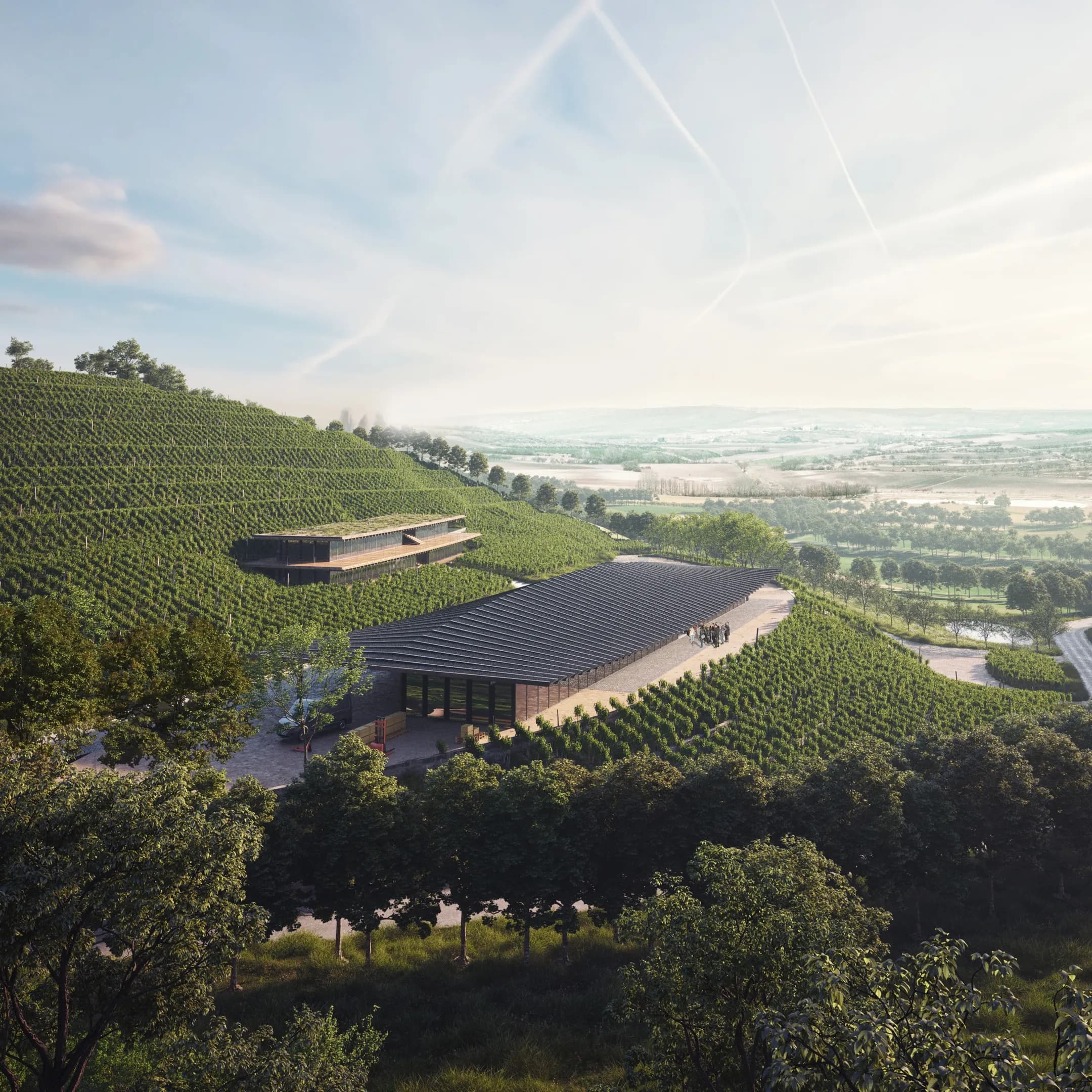 Když se obnovitelné zdroje, geotermál a řízené chlazení potkají s moravskou tradicí: Projekt Vinařství Arte Vini