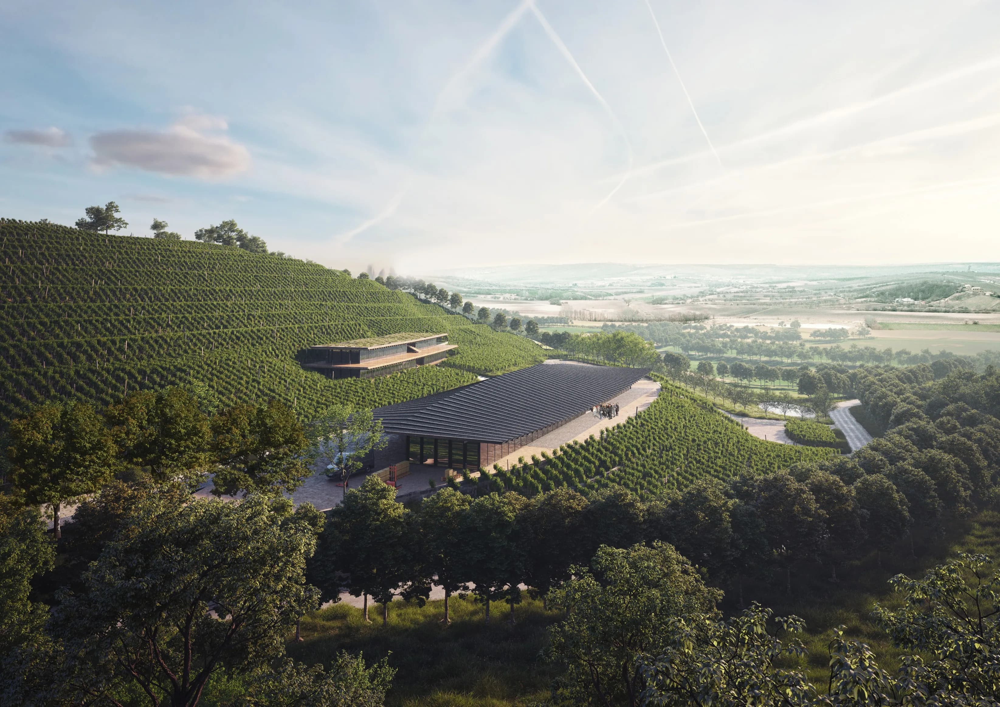 Když se obnovitelné zdroje, geotermál a řízené chlazení potkají s moravskou tradicí: Projekt Vinařství Arte Vini
